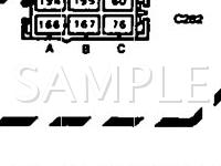 1991 GMC R3500 Pickup  7.4 V8 GAS Wiring Diagram
