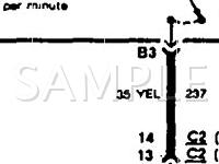 1991 Buick Lesabre Limited 3.8 V6 GAS Wiring Diagram