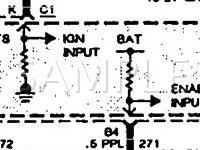 1991 Oldsmobile 98 Regency Elite 3.8 V6 GAS Wiring Diagram