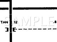 1991 Oldsmobile 98 Regency Touring 3.8 V6 GAS Wiring Diagram