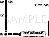 1991 Oldsmobile 98 Regency Touring 3.8 V6 GAS Wiring Diagram
