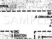 1991 Oldsmobile 98 Regency Touring 3.8 V6 GAS Wiring Diagram