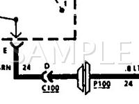 1991 Chevrolet Lumina APV  3.1 V6 GAS Wiring Diagram