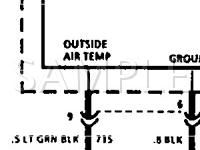 1991 Oldsmobile Silhouette  3.1 V6 GAS Wiring Diagram