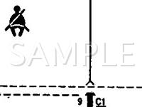 1991 GEO Metro LSI 1.0 L3 GAS Wiring Diagram