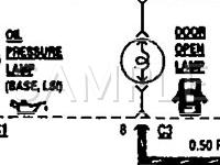 1991 GEO Prizm GSI 1.6 L4 GAS Wiring Diagram