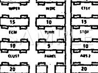 1991 Buick Regal Limited 3.8 V6 GAS Wiring Diagram