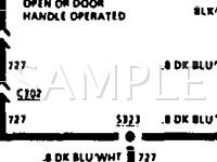 1991 Chevrolet Lumina  3.1 V6 GAS Wiring Diagram