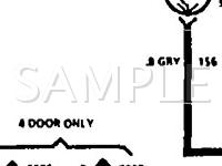 1991 Chevrolet Lumina  3.1 V6 GAS Wiring Diagram
