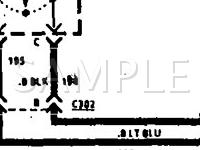1991 Oldsmobile Cutlass Supreme  3.4 V6 GAS Wiring Diagram