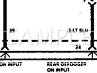 1991 Chevrolet Lumina Z34 3.4 V6 GAS Wiring Diagram