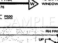 1991 Cadillac Seville  4.9 V8 GAS Wiring Diagram