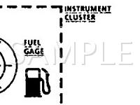 1991 Chevrolet Caprice  5.7 V8 GAS Wiring Diagram