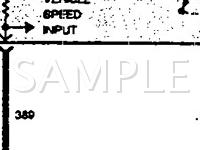 1991 Oldsmobile Cutlass Calais  2.3 L4 GAS Wiring Diagram