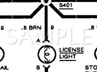 1991 Oldsmobile Cutlass Calais  2.3 L4 GAS Wiring Diagram