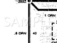 1991 Oldsmobile Cutlass Calais International 2.3 L4 GAS Wiring Diagram