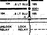 1991 Oldsmobile Cutlass Calais International 2.3 L4 GAS Wiring Diagram