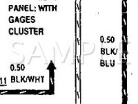 1991 GEO Tracker  1.6 L4 GAS Wiring Diagram