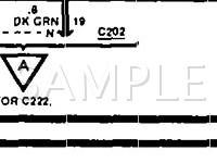 1992 Oldsmobile Bravada  4.3 V6 GAS Wiring Diagram