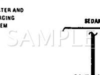 1992 Oldsmobile Cutlass Ciera S 3.3 V6 GAS Wiring Diagram