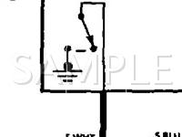 1992 Chevrolet Corvette ZR-1 5.7 V8 GAS Wiring Diagram
