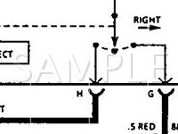 1992 Chevrolet Corvette  5.7 V8 GAS Wiring Diagram