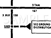 1992 Chevrolet Corvette ZR-1 5.7 V8 GAS Wiring Diagram