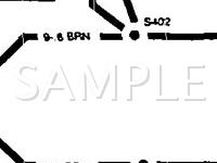1992 GMC P35/P3500 VAN  5.7 V8 GAS Wiring Diagram