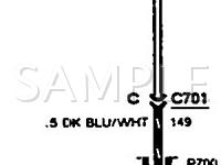 1992 Buick Lesabre Custom 3.8 V6 GAS Wiring Diagram