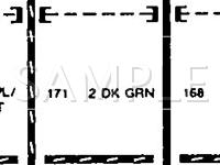 1992 Oldsmobile Delta 88 Royale LS 3.8 V6 GAS Wiring Diagram