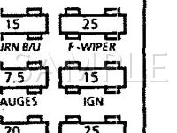 1992 Oldsmobile Silhouette  3.8 V6 GAS Wiring Diagram