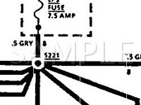 1992 Chevrolet Lumina APV  3.1 V6 GAS Wiring Diagram