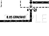 1992 GEO Prizm LSI 1.6 L4 GAS Wiring Diagram