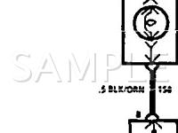 1992 Chevrolet Lumina Euro 3.1 V6 GAS Wiring Diagram