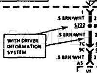 1992 Pontiac Grand Prix LE 3.1 V6 GAS Wiring Diagram