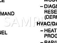 1992 Cadillac Seville  4.9 V8 GAS Wiring Diagram
