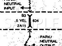 1992 Oldsmobile Toronado Trofeo 3.8 V6 GAS Wiring Diagram