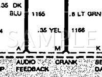 1992 Oldsmobile Toronado  3.8 V6 GAS Wiring Diagram