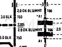 1992 Cadillac Fleetwood Brougham 5.0 V8 GAS Wiring Diagram