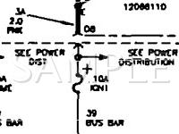 1992 Saturn SC Series  1.9 L4 GAS Wiring Diagram