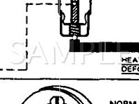 1992 Oldsmobile Achieva SL 2.3 L4 GAS Wiring Diagram