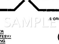 1992 Oldsmobile Achieva S 2.3 L4 GAS Wiring Diagram