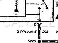 1992 Pontiac Grand AM GT 2.3 L4 GAS Wiring Diagram