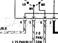 1992 GEO Tracker  1.6 L4 GAS Wiring Diagram