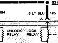 1993 Chevrolet Corsica LT 3.1 V6 GAS Wiring Diagram