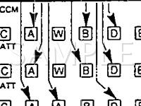1993 Chevrolet S10 Blazer  4.3 V6 GAS Wiring Diagram