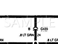 1993 GMC Sonoma  2.8 V6 GAS Wiring Diagram