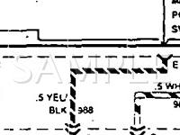1993 Oldsmobile Bravada  4.3 V6 GAS Wiring Diagram