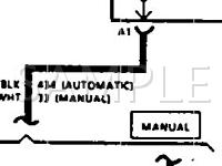 1993 Chevrolet Camaro  3.4 V6 GAS Wiring Diagram