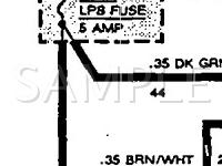 1993 Chevrolet Cavalier Z24 3.1 V6 GAS Wiring Diagram